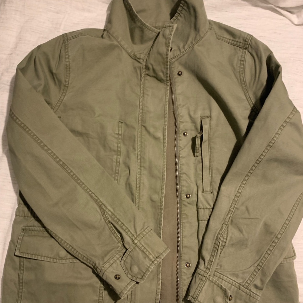 Madewell- military jacket- size large- new w/o tags